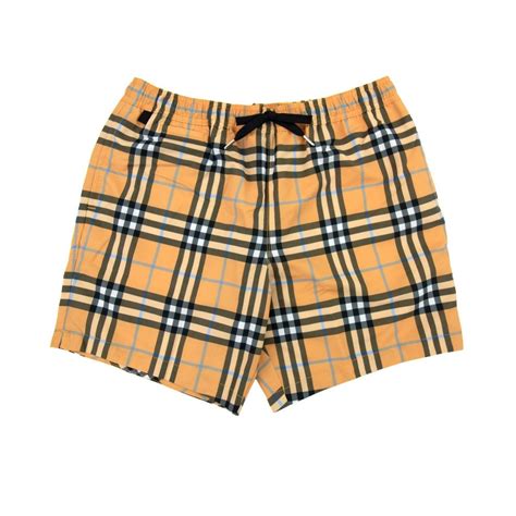 burberry baby swim shorts|burberry check drawcord swim shorts.